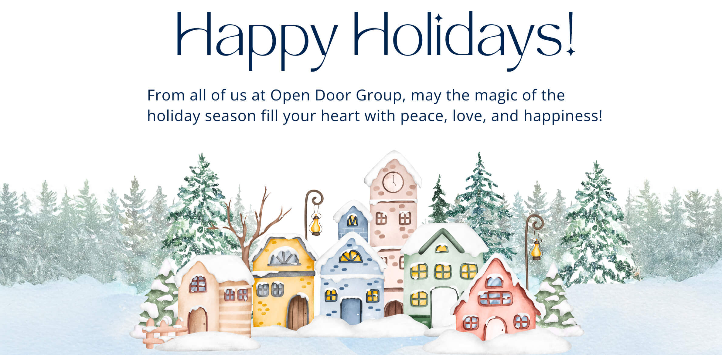 Happy holiday message